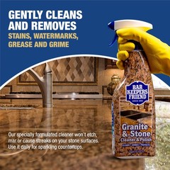 Granite Stone Cleaner Polish Countertop Multi Surface Kitchen Cleansing Liqui…