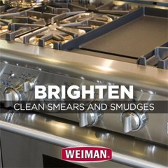 WEIMAN Stainless Steel Appliance Sink Grill Kitchen CLEANER & POLISH 22oz Spray