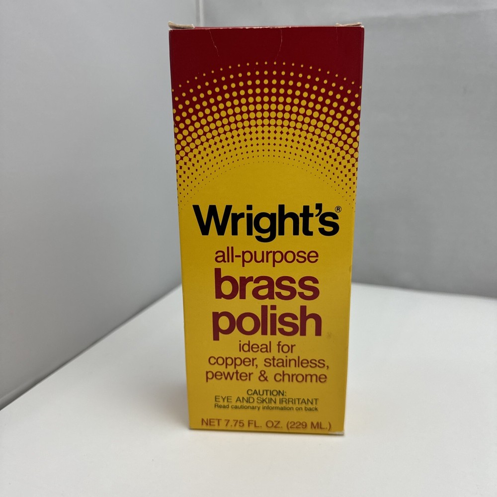 Wright’s All-Purpose Brass Polish 7.75 Fl Oz NOS