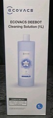 ECOVACS DEEBOT Cleaning Solution 1L Robot Vacuum Mop Floor Cleaner 1 Pack NEW