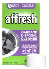 Affresh Garbage Disposal Cleaner Tablets Citrus 3 Count