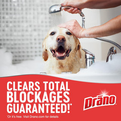 Drano Max Gel Drain Clog Remover & Cleaner, Fast-Acting to Unclog Standing Water