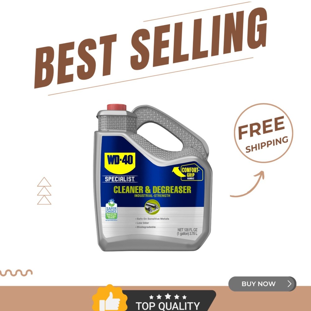 Industrial-Strength Multi-Surface Cleaner & Degreaser, 1 Gallon – Biodegradable