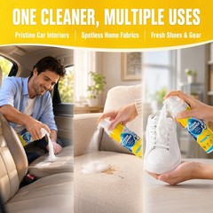 4-in-1 Multi-Enzyme Foam Cleaner, All-Purpose Spray 5oz with Sponge & Towel