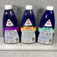 Authentic Bissell 3-pack Variety Cleaning Formulas 32oz Each CrossWave SpinWave