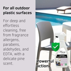 Hagerty Outdoor Plastic Cleaner Spray, 500 ml