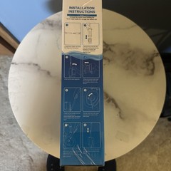 Disposable Toilet Brush Wand for Scrubbing Bubbles Flushable Refills, Wall Mount