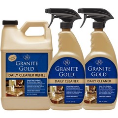 Daily Cleaner Spray Streak-Free Cleaning for Granite, Marble, Travertine, Qua…