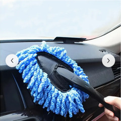 Easy-Clean Mini Duster Brush for Car & Home Interiors Soft, for Dash, Vents