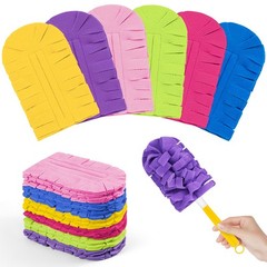 Nicemiya 12 PCS Fleece Reusable Duster Refills for Swiffer Washable Heavy Duty
