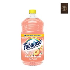 Multi-Purpose Cleaner, 2X Concentrated Formula, Floor Cleaner, Peach Scent, 5…