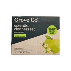 Grove Co, Essential Cleaner Set- Apple And Pear Blossom