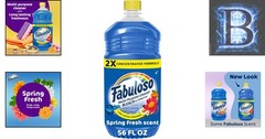 Multi-Surface Cleaner – 56 Fl Oz, Long-Lasting Spring Fresh Scent & Residue-Free