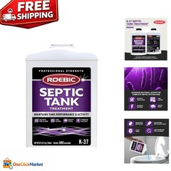 32 Fl Oz Septic Maintenance Solution – Eco-Friendly to Reduce Odors & Clogs