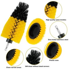 8 Pcs Drill Brush Attachment Set, Power Cleaning Scrub Brush Kit with Extend Lon