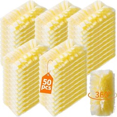 50 Count 360° Heavy Duty Duster Refills Compatible W/ Swiffer Larger Size-Extra