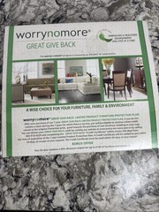 Worry No More Wood Leather Fabric Furniture Protection & Cleaning Kit by UNITERS