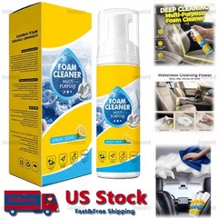 4-in-1 Multi-Enzyme Foam Cleaner, All-Purpose Spray 5.07oz with Sponge & Towel