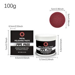Metal Polish Paste Scratch Remover Pipe Polishing Pads Protectant~