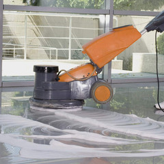 Commercial Floor Cleaner; Industrial Use, Concentrated Formula, Biodegradable, W