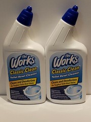 Lot Of 20 Toilet Bowl Cleaner, The Works 24 fl oz Fast Shipping