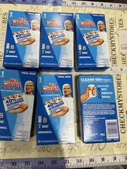 SET OF 6 New Mr Clean Magic Eraser Multi Purpose Cleaner 1 Pad per Box