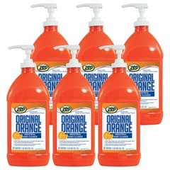 Zep Original Orange Industrial Hand Cleaner 48 Oz (Case of 6) – R45710- Contains