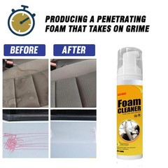 2Pcs Multipurpose Foam Cleaner Spray 100ml, Foam Cleaner for car and House Le…