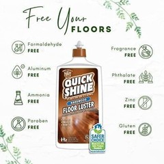 Quick Shine 2 Pack Smart Combo- Includes 1 Hardwood Floor Cleaner 27 FL oz