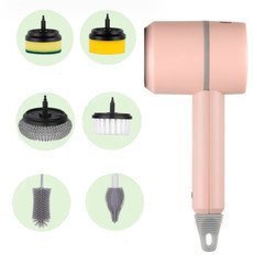 “Revolutionize Your Cleaning Routine with the Electric Spin Scrubber – Free Ship