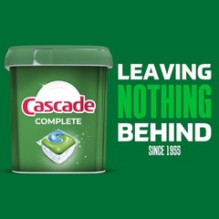 Cascade Complete Dishwasher Pods Fresh Scent ActionPacs Dishwasher Detergent