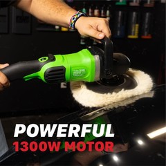 Maxshine 7″ M1300 Pro Rotary Polisher – 1300W, 6-Speed, 5/8” Thread