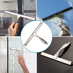 Modern 14-Inch Shower Squeegee with Ergonomic Handle – Streak-Free Shine