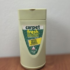 Vintage 1980s Airwick Carpet Fresh Rug & Room Deodorizer. Use With Vacuum. 9oz