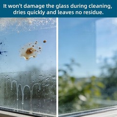ECOVACS-Compatible Window Cleaner – 33.8 Fl Oz with Bluebell Fragrance