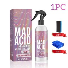 1-3X Mad Acid-Heavy-Duty Wheel Cleaner Water Spot Remover for Cars Glass Cleaner
