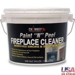 Non-toxic Soot Remover Fireplace Cleaner No Scrubbing Easy Application 0.5 Gal