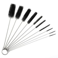 Long Straw Brush Nylon Pipe Tube Cleaner 8.2ihch 10 Different Diameters Set Of 1