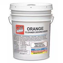 Oil Eater Aod5g11904 Oil Eater Orange Cleaner/Degreaser, 5 Gal Drum,