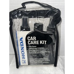 Honda Car Care Kit 3-Piece Set Glass Cleaner Leather Protectant Spot Remover