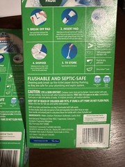 Scrubbing Bubbles Fresh Brush Toilet Bowl Cleaning System Starter Kit Vintage