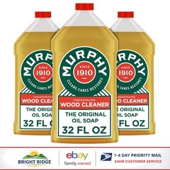 Natural Wood Cleaner with Citronella Oil, Concentrated Formula – 3 Bottles