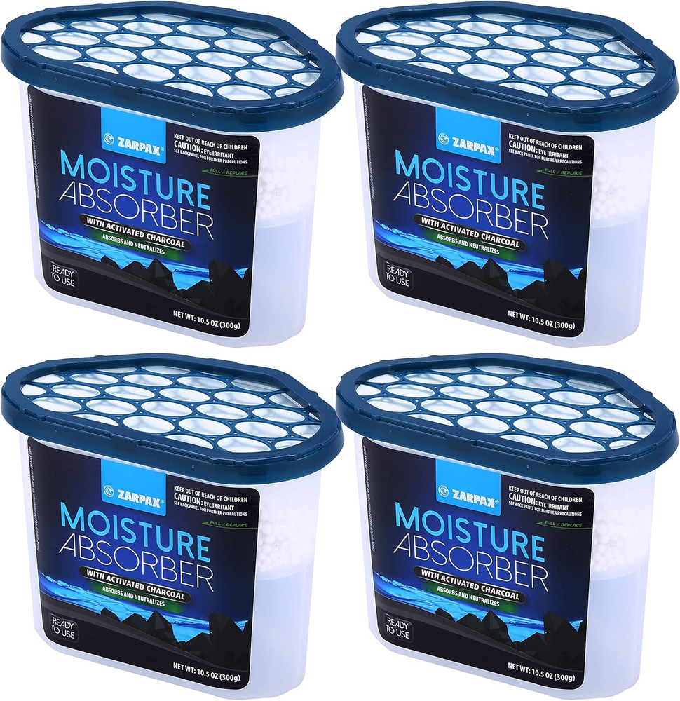 Moisture Absorber Activated Charcoal 10.5 Oz/300G | Removes Moisture, Damp, Humi