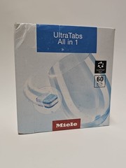 Miele UltraTabs All in 1 Dishwasher Tablets 60 Pack Fresh Scent NEW Sealed
