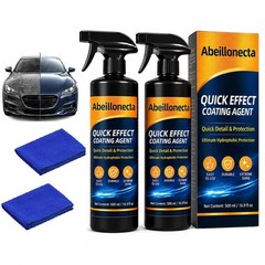 500ML Car Coating Spray – Quick Shine & Protection for Vehicles (2 Pcs)