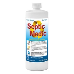 Septic Medic Septic Tank Treatment, Enzyme System Cleaner, Breakdown Sludge, …