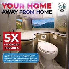 RV & Marine Toilet Cleaner 32oz – Septic Safe, Stain & Odor Remover, Bleach-Fr