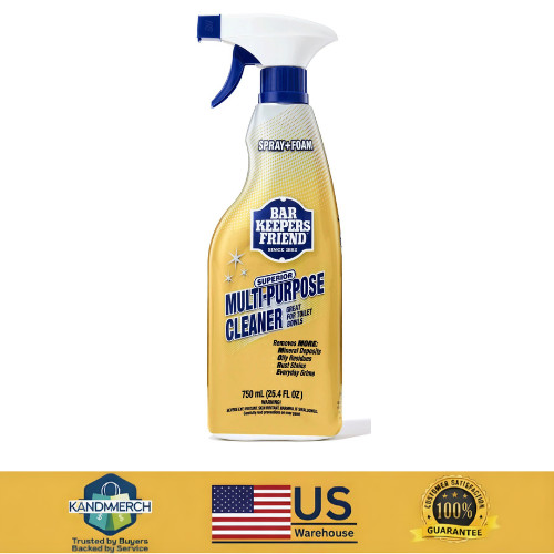 Bar Keepers Friend 25.4 oz. More Spray and Foam All-Purpose Cleaner