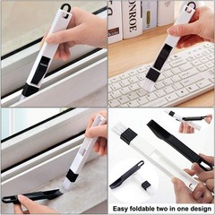 5Pcs Crevice Cleaning Brush Set, Hard Bristle Grout Brush for Window Track, T…