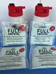 2 Fuller Brush Full Crystal Full Exterior Cleaner As Seen on TV & 4 Refill Bags